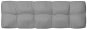 Poduška na pohovku z paliet sivá 120 x 40 x 12 cm - Poduška