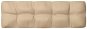 SHUMEE Poduška na pohovku z palet 12 × 40 × 120 cm, béžová - Polstr