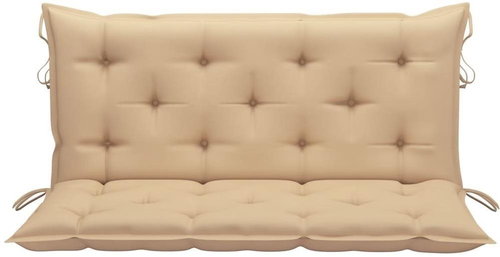 Poduška pro závěsné houpací křeslo béžová 120 cm textil - Polstr - Main image