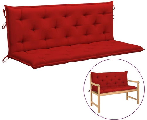 Poduška pro závěsné houpací křeslo červená 150 cm textil - Polstr - Main image