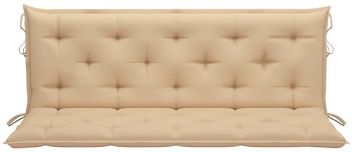 Poduška pro závěsné houpací křeslo béžová 150 cm textil - Polstr - Main image