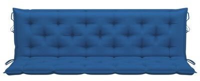 Poduška pro závěsné houpací křeslo modrá 180 cm textil - Polstr - Main image
