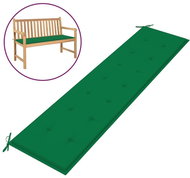 Polstr na zahradní lavici zelený 200 x 50 x 4 cm - Polstr