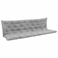 Poduška pro závěsné houpací křeslo šedá 200 cm textil - Polstr