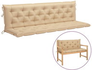 Poduška pro závěsné houpací křeslo béžová 200 cm textil - Polstr