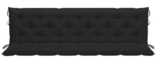 SHUMEE Poduška pro závěsné houpací křeslo 7 × 50 × 200 cm, černá - Polstr - Main image