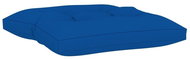 Poduška na taburet z palet královsky modrá textil - Polstr