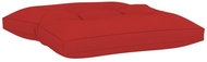 Poduška na taburet z palet červená textil - Polstr
