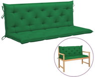 SHUMEE Poduška pro závěsné houpací křeslo 7 × 50 × 150 cm, zelená - Polstr