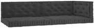 Podušky na nábytek z palet 5 ks antracitové bavlna - Polstr