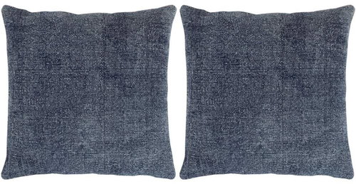 Polštáře Kilim 2 ks ručně vyrobené 45 x 45 cm modré - Polštář - Main image