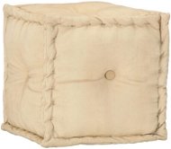 Sand pouf 40 × 40 × 40 cm cotton canvas - Pillow Seat