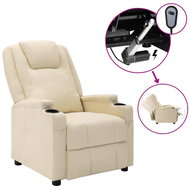 SHUMEE polohovací křeslo, textil, tmavě zelené, 324075 - Křeslo