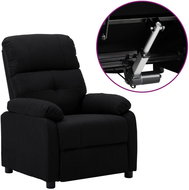 SHUMEE polohovací křeslo, textil, tmavě zelené, 329326 - Křeslo