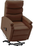 SHUMEE polohovací křeslo, textil, vínové, 338867 - Křeslo