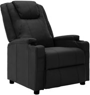 SHUMEE polohovací křeslo, textil, vínové, 338959 - Křeslo