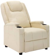 SHUMEE polohovací křeslo, textil, vínové, 338983 - Křeslo