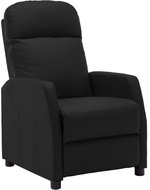 SHUMEE polohovací křeslo, textil, vínové, 339023 - Křeslo