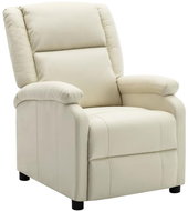 SHUMEE polohovací křeslo, textil, vínové, 342422 - Křeslo