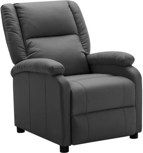 SHUMEE polohovací křeslo, textil, žluté, 342226 - Křeslo - Main image