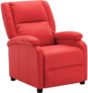 SHUMEE polohovací křeslo, textil, žluté, 342312 - Křeslo