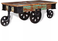 Konferenční stolek recyklované dřevo 90 × 45 × 35 cm - Konferenční stolek