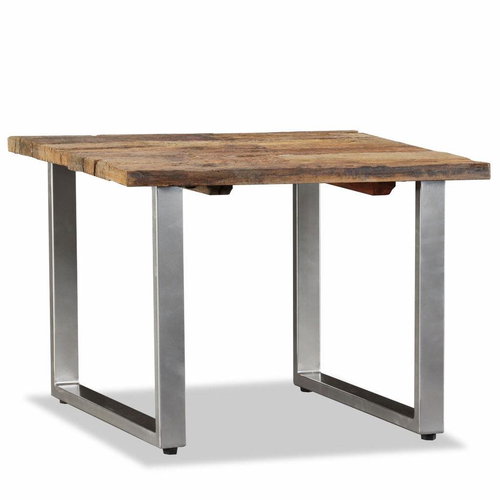Konferenční stůl masivní recyklované dřevo 55 × 55 × 40 cm - Konferenční stolek - Main image