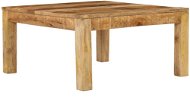 Konferenčný stolík 80 × 80 × 40 cm masívne mangovníkové drevo - Konferenčný stolík