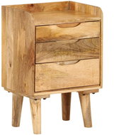 Noční stolek z masivního mangovníkového dřeva 40 × 30 × 59,5 cm - Noční stolek
