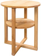 Odkládací stolek 40 × 50 cm masivní dubové dřevo - Odkládací stolek