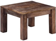 Konferenční stolek 50 × 50 × 35 cm masivní mangovníkové dřevo - Konferenční stolek