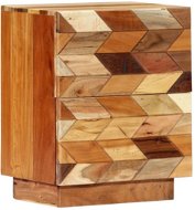 Noční stolek 40 × 30 × 50 cm masivní recyklované dřevo - Noční stolek