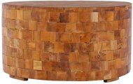 Konferenčný stolík 60 × 60 × 35 cm masívne tíkové drevo - Konferenčný stolík
