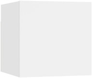 Noční stolky 2ks bílé 30,5 × 30 × 30 cm dřevotříska - Noční stolek