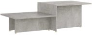 Konferenčný stolík betónovo sivý 111,5 × 50 × 33 cm drevotrieska - Konferenčný stolík