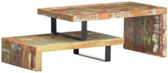 2dílná sada konferenčních stolků masivní recyklované dřevo - Konferenční stolek