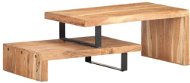 2dílný set konferenčních stolků masivní akáciové dřevo - Konferenční stolek