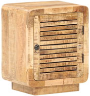 Noční stolek 40 × 30 × 50 cm hrubé mangovníkové dřevo - Noční stolek