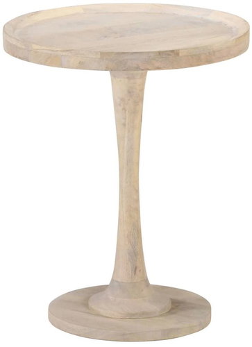 Odkládací stolek O 60 × 75 cm masivní mangovníkové dřevo - Side Table - Main image