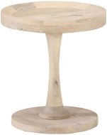 Odkládací stolek O 40 × 45 cm masivní mangovníkové dřevo - Odkládací stolek