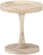 Odkládací stolek O 40 × 45 cm masivní mangovníkové dřevo - Side Table