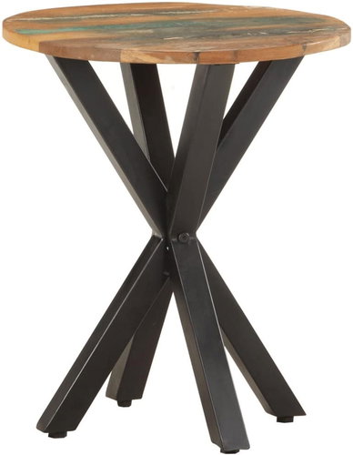 Odkládací stolek 48 × 48 × 56 cm masivní recyklované dřevo - Side Table - Main image