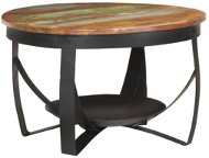 Konferenčný stolík Ø 68 × 43 cm masívne recyklované drevo - Konferenčný stolík