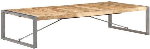 Konferenční stolek 180 × 90 × 40 cm hrubé mangovníkové dřevo - Konferenční stolek - Main image