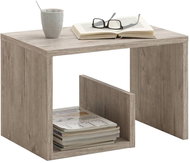 FMD Konferenční stolek 2-v-1 59,1 × 35,8 × 37,8 cm pískový dub - Konferenční stolek