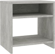 Noční stolek betonově šedý 40 × 30 × 40 cm dřevotříska - Noční stolek