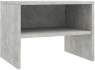 Noční stolek betonově šedý 40 × 30 × 30 cm dřevotříska - Noční stolek