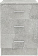 Noční stolky 2 ks betonově šedé 38 x 35 x 56 cm dřevotříska - Night Stand
