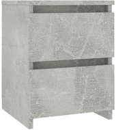 Noční stolek betonově šedý 30 × 30 × 40 cm dřevotříska - Noční stolek