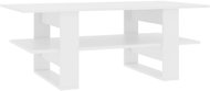 Konferenční stolek bílý 110 × 55 × 42 cm dřevotříska - Konferenční stolek